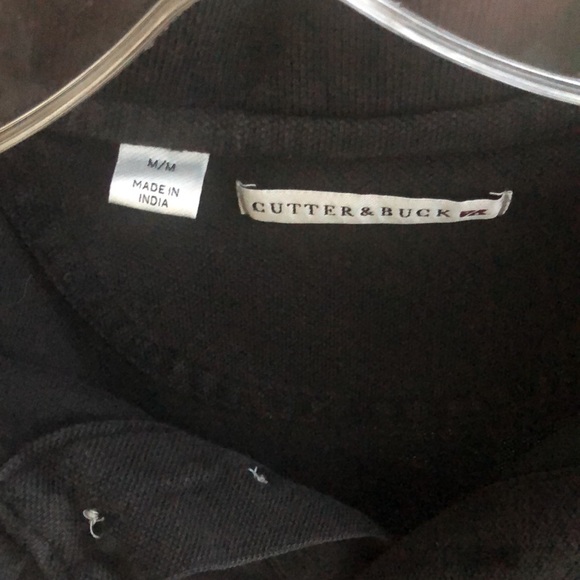 SF Giants Cutter and Buck 100% cotton black polo size M - Picture 4 of 7